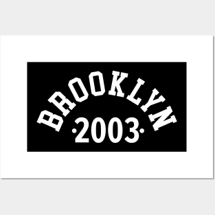 Brooklyn Chronicles: Celebrating Your Birth Year 2003 Posters and Art